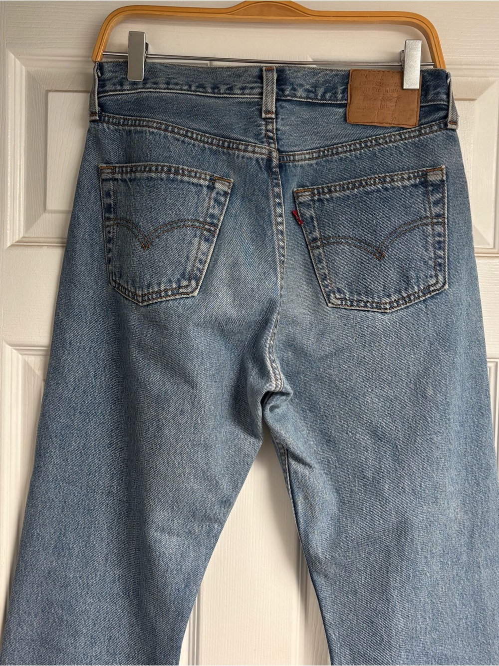 Vintage Levi’s 501 USA Blue Jeans Women’s Fit Tagged 30 x 30 Measure 29 x 29